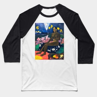 The Seed of the Areoi (1892) by Paul Gauguin Baseball T-Shirt